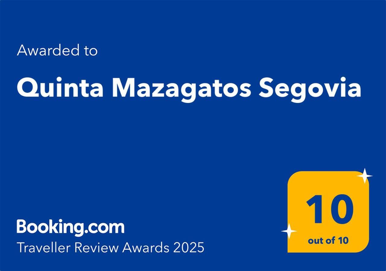 ラ・ラストリージャ Quinta Mazagatos Segoviaヴィラ エクステリア 写真